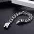 Totenkopf armband chain panzerkette edelstahl bracelet skull